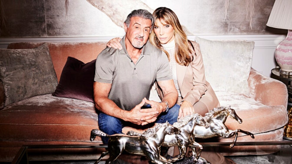 Sylvester Stallone and Jennifer Flavin Stallone in "The Family Stallone" (Photo: Paramount+)