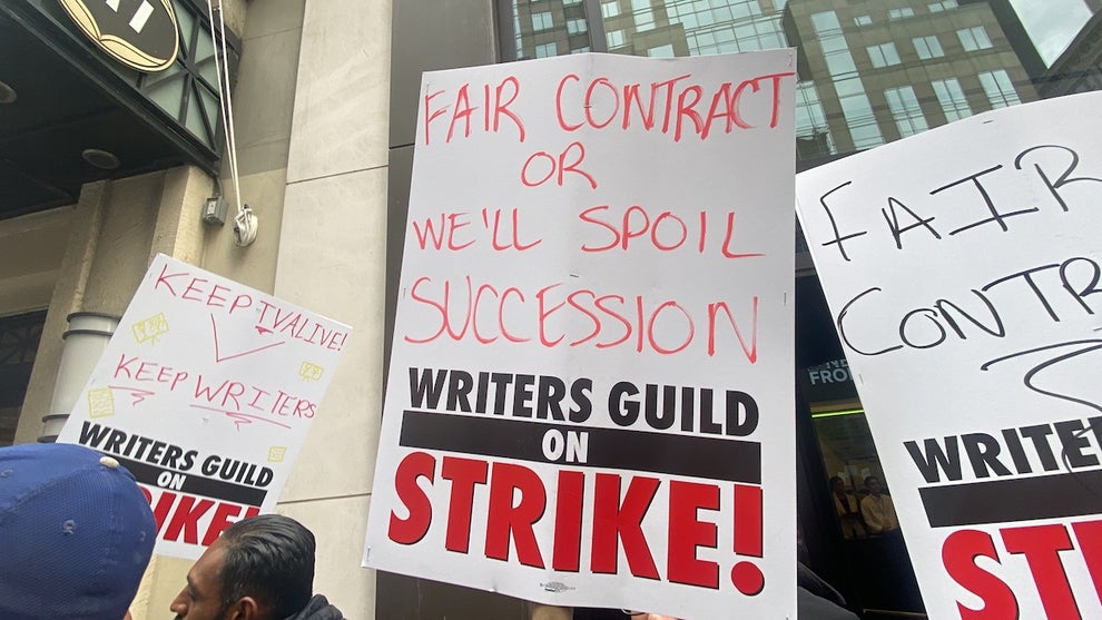 WGA Strike 2023, NYC