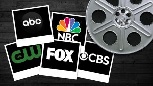 Image of ABC, CBS, Fox, NBC and The CW's logos (Photo Credit: TheWrap)