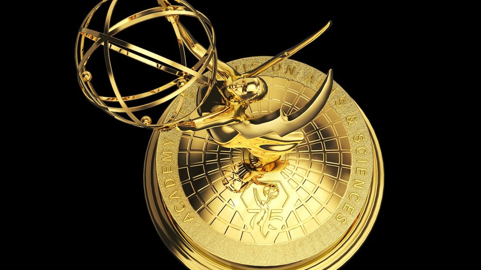 75th anniversary Emmy statuette