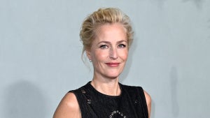 Gillian Anderson attends "The Crown" Season 5 World Premiere at Theatre Royal Drury Lane on November 08, 2022 in London, England.