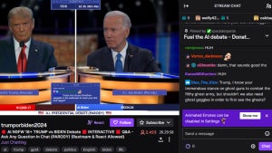 Trump Biden AI Twitch Stream