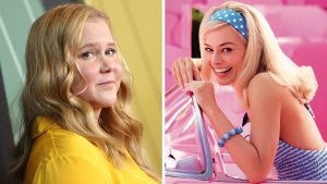 Amy Schumer and Margot Robbie in Barbie (Photo Credit: Getty Collection, Warner Bros. Pictures)