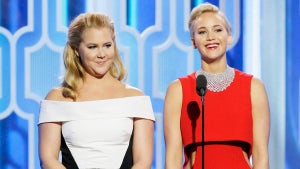 Amy Schumer and Jennifer Lawrence