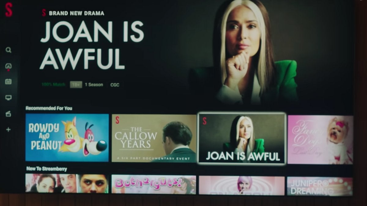 Netflix Pulls a #39 Joan Is Awful #39 Adds Terrifying Terms and Conditions