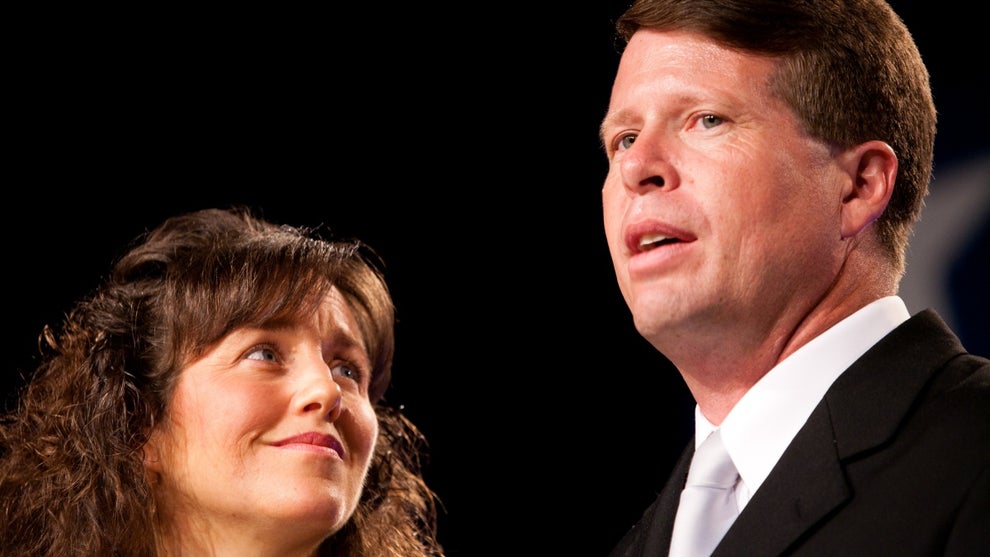 Michelle and Jim Bob Duggar of The Learning Channel TV show "19 Kids and Counting" speak at the Values Voter Summit (Photo Credit: Getty Collection)