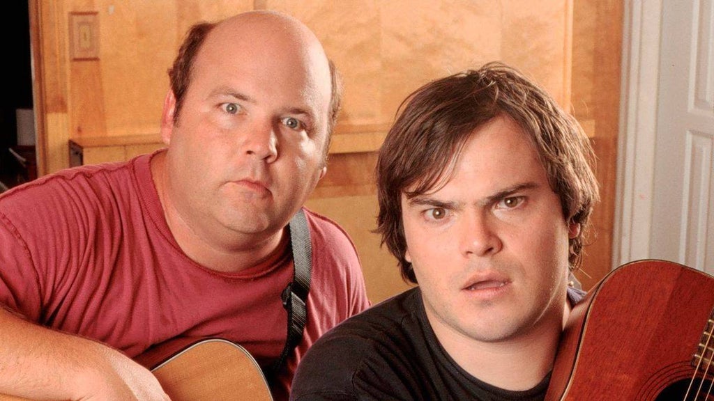 Kyle Gass and Jack Black in "Tenacious D."