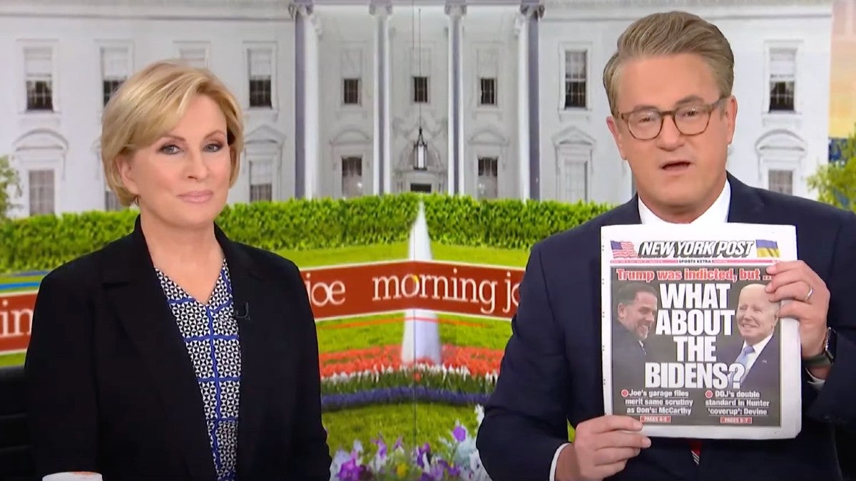 Morning Joe Calls Out New York Post for Whataboutism Headline