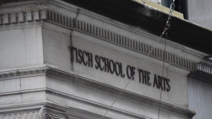 NYU's Tisch School of the Arts Facade in Lower Manhattan
