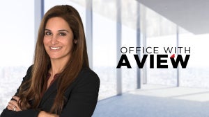 Office with a View of Elsa Ramo (Photo credit: TheWrap, Dennis Trantham/Westside Studio)