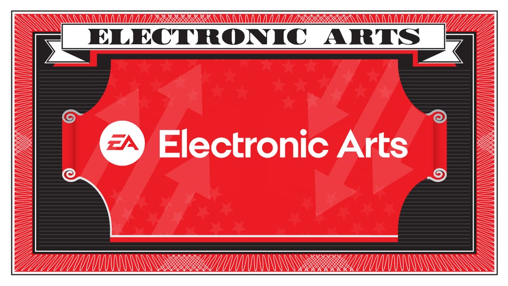 Electronic Arts Logo on Earnings Graphic