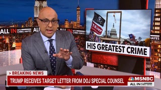 MSNBC’s Ali Velshi Says ‘Criminal Charges Are the Only Possible Response’ to Trump (Video)