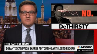 Chris Hayes Drags Ron ‘DeThirsty’ for ‘Weird, Alienating’ Presidential Campaign (Video)