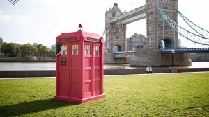 Doctor Who Pink Tardis