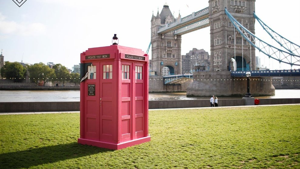 Doctor Who Pink Tardis