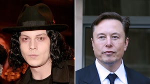 Jack White and Elon Musk (Getty Images)