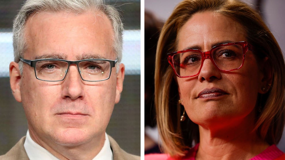 Keith Olbermann and Kyrsten Sinema