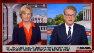 Morning Joe mocks Marjorie Taylor Greene for Turning Point speech on MSNBC