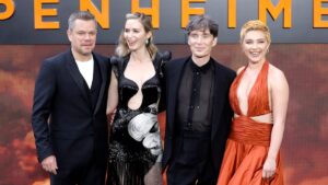 Oppenheimer cast Matt Damon, Emily Blunt, Cillian Murphy, Florence Pugh