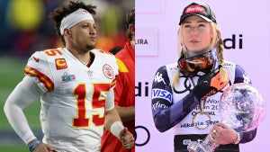 Patrick Mahomes and Mikaela Shiffrin