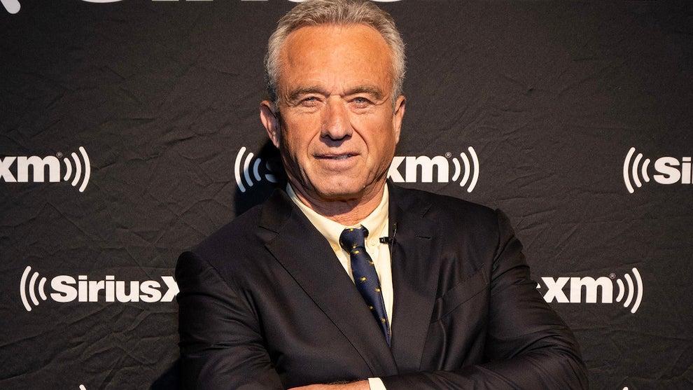 Robert F. Kennedy, Jr. attends a SiriusXM Town Hall at The Centre Theater in Philadelphia, Pennsylvania. (Credit: Lisa Lake/Getty Images)