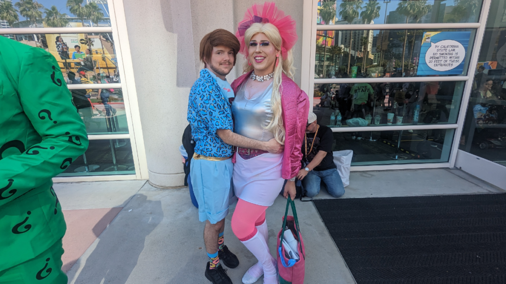 SDCC Cosplay Barbie and Ken