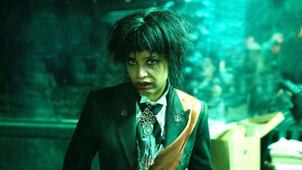 Shelley Conn as Beelzebub in Good Omens Season 2