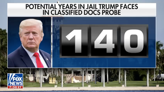 Fox News Totals Up Potential Years in Prison for Donald Trump: 140 – and Counting (Video)