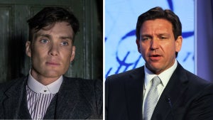 "Peaky Blinders," Ron DeSantis (Photo credit: BBC, Getty Images)