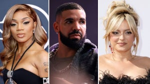 GloRilla, Drake and Bebe Rexha (Photo credit: Getty Images)