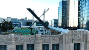 X Logo at X Headquarters, San Francisco