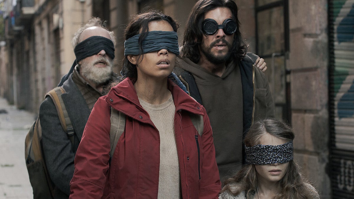 "Bird Box Barcelona" takes place in the same timeline as the original "Bird Box."
