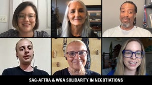 Kayla Cobb, Alyson Stover, BK Phillips, Max Goldbaum, Shari Belafonte, and Sasha Stewart (Photo Credit: TheWrap)