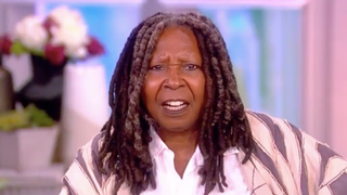 ‘The View’: Whoopi Goldberg Defends ‘Barbie’ Against Conservatives – While Wearing Heels Stuffed With Severed Doll Heads (Video)