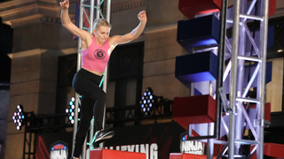 ‘American Ninja Warrior’ Contestant Battles to Become Youngest Woman to Hit a Stage 1 Buzzer (Exclusive Video)