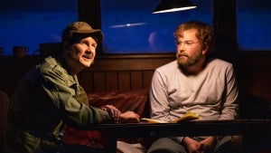 Ian Shaw & Alex Brightman in THE SHARK IS BROKEN - Photo by Matthew Murphy
