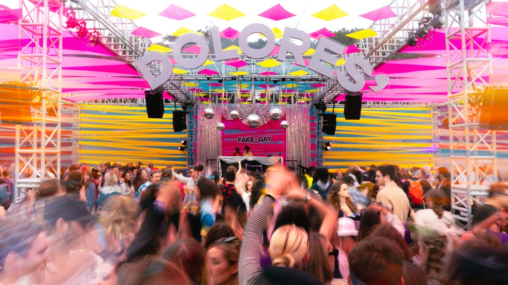 The Dolores dance stage at Outside Lands 2023 in San Francisco. (Photo: Luca Csathy)