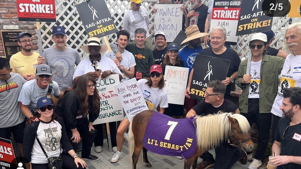 Parks and Rec SAG-AFTRA Strike Reunion