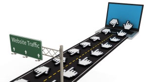Website traffic (Photo credit: Getty Images)