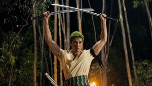 Mackenyu as Roronoa Zoro in Season One of "One Piece" (Photo credit: Netflix)
