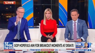 Steve Doocy Says Trump ‘Helping’ Biden by Not Attending Fox News GOP Primary Debate (Video)