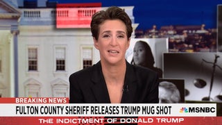 Rachel Maddow Stresses the Heft of Trump Mug Shot: ‘We Have Never Been Here Before’ (Video)