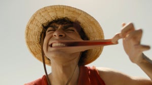 Iñaki Godoy as Monkey D. Luffy in Netflix's "One Piece" (Photo credit: Netflix)