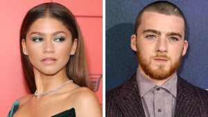 Zendaya and Angus Cloud