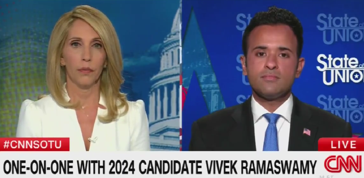 CNN’s Dana Bash Hits Back After Vivek Ramaswamy Likens Rep. Ayanna ...