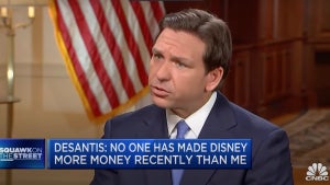 Ron DeSantis on CNBC, August 14, 2023