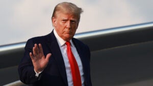 Former President Donald Trump Surrenders To Fulton County Jail In Election Case