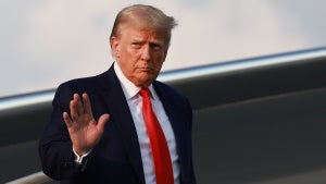Former President Donald Trump Surrenders To Fulton County Jail In Election Case