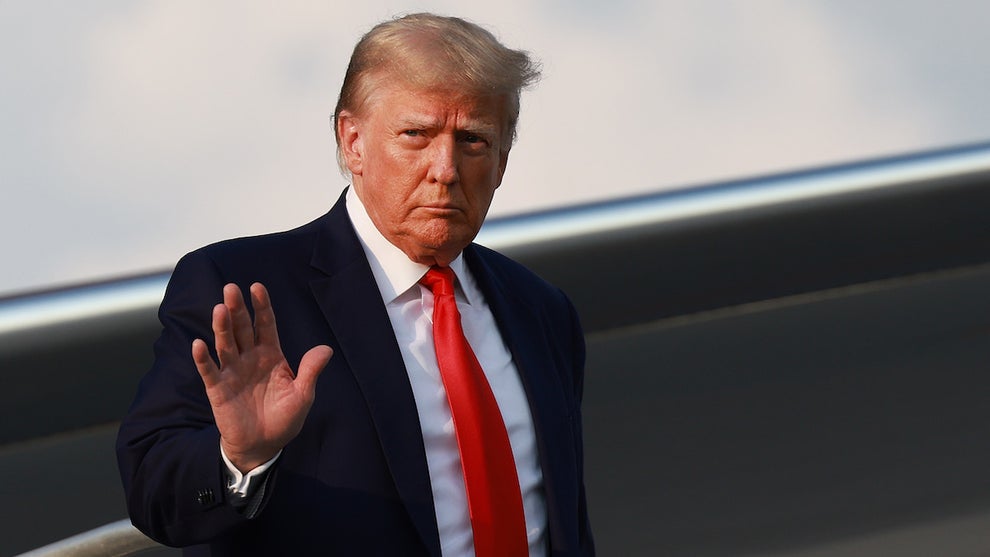 Former President Donald Trump Surrenders To Fulton County Jail In Election Case