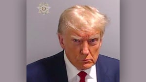 Mug Shot of Former President Donald Trump, Inmate No. P01135809.